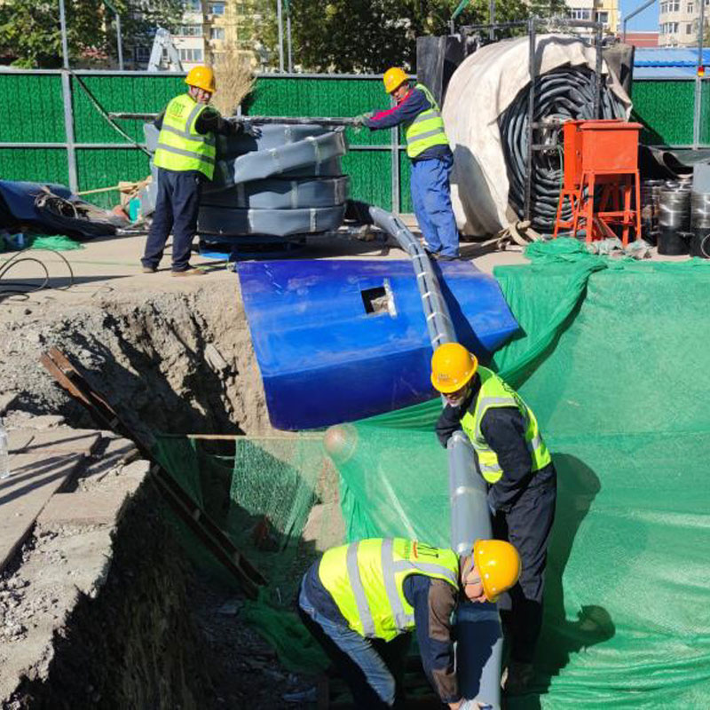 خرطوم إعادة التأهيل بدون خنادق: خطوط أنابيب البخار